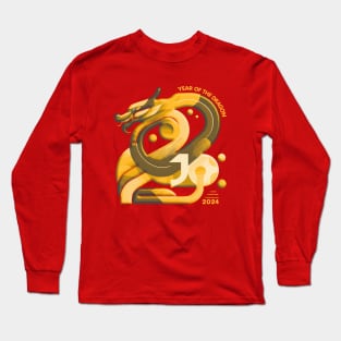 Golden Dragon 2024 - Year of the Dragon Long Sleeve T-Shirt